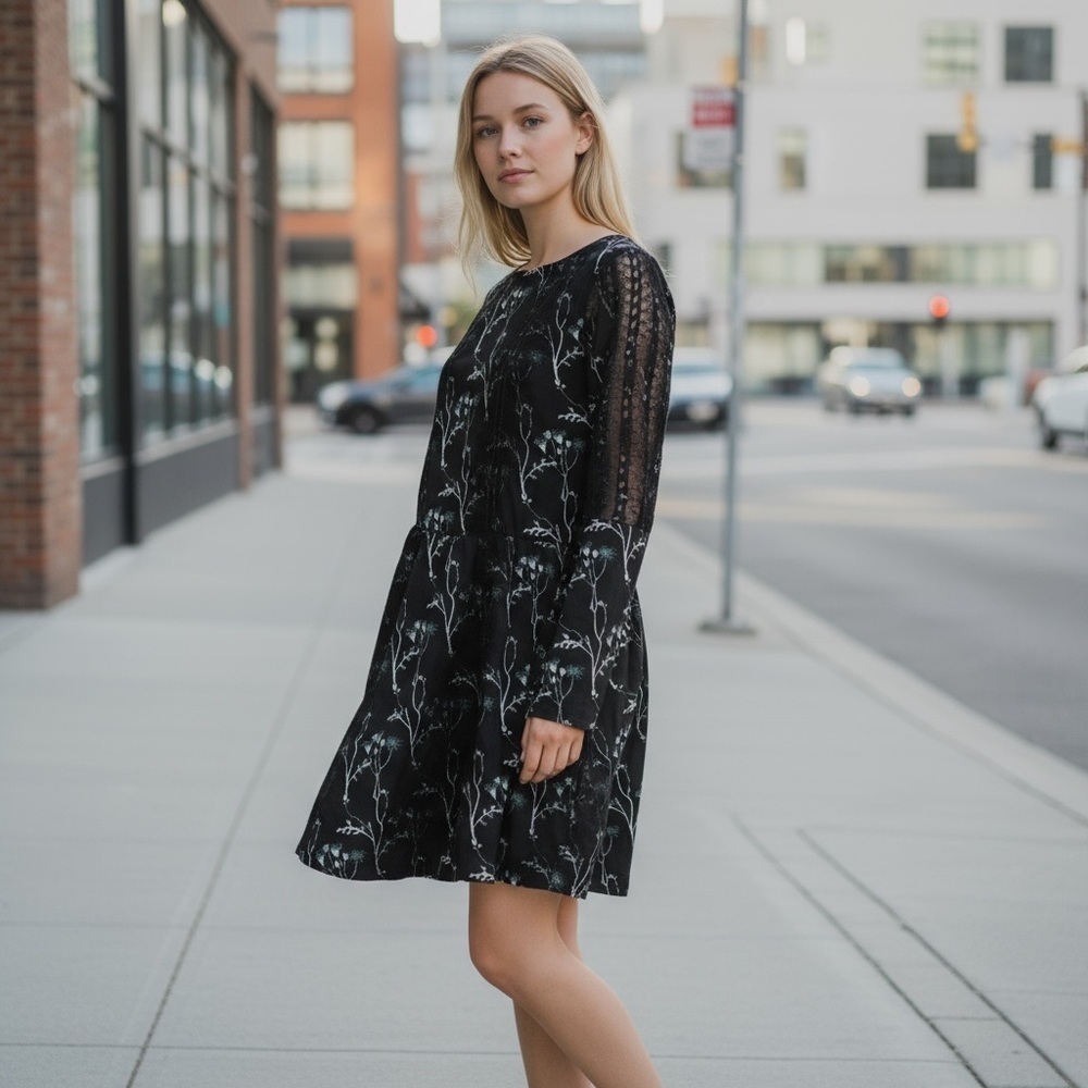 Thakoon Addition Floral Lace Open Back Dress
New